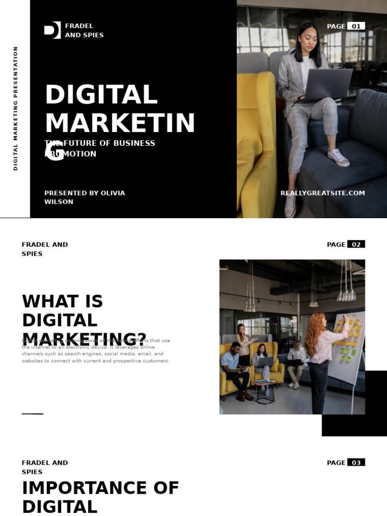 Digital Marketing Overview by Fradel & Spies | PDF | Digital Marketing ...