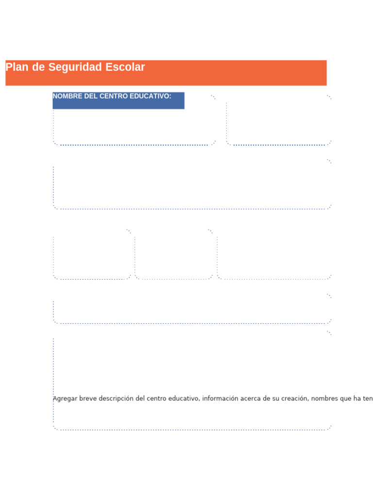 Plan de Seguridad Escolar | PDF | Simulación | Comunidad