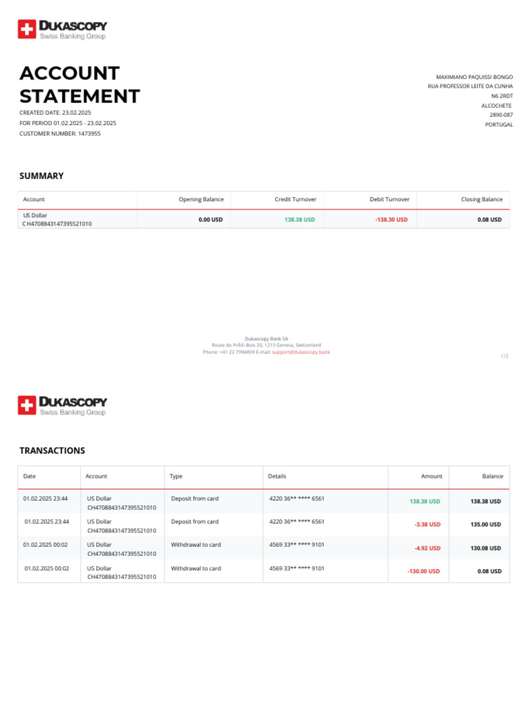Account statement (USD, from 2024-08-01 to 2024-09-27).pdf 7 | PDF ...