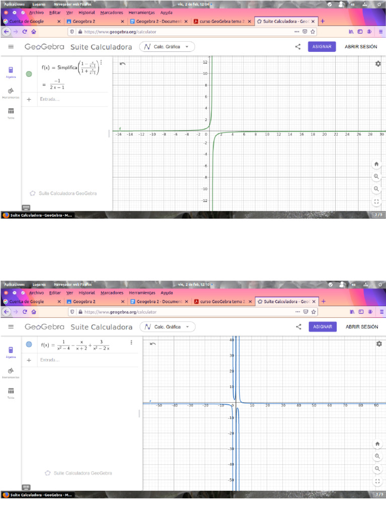 Geogebra 2 | PDF