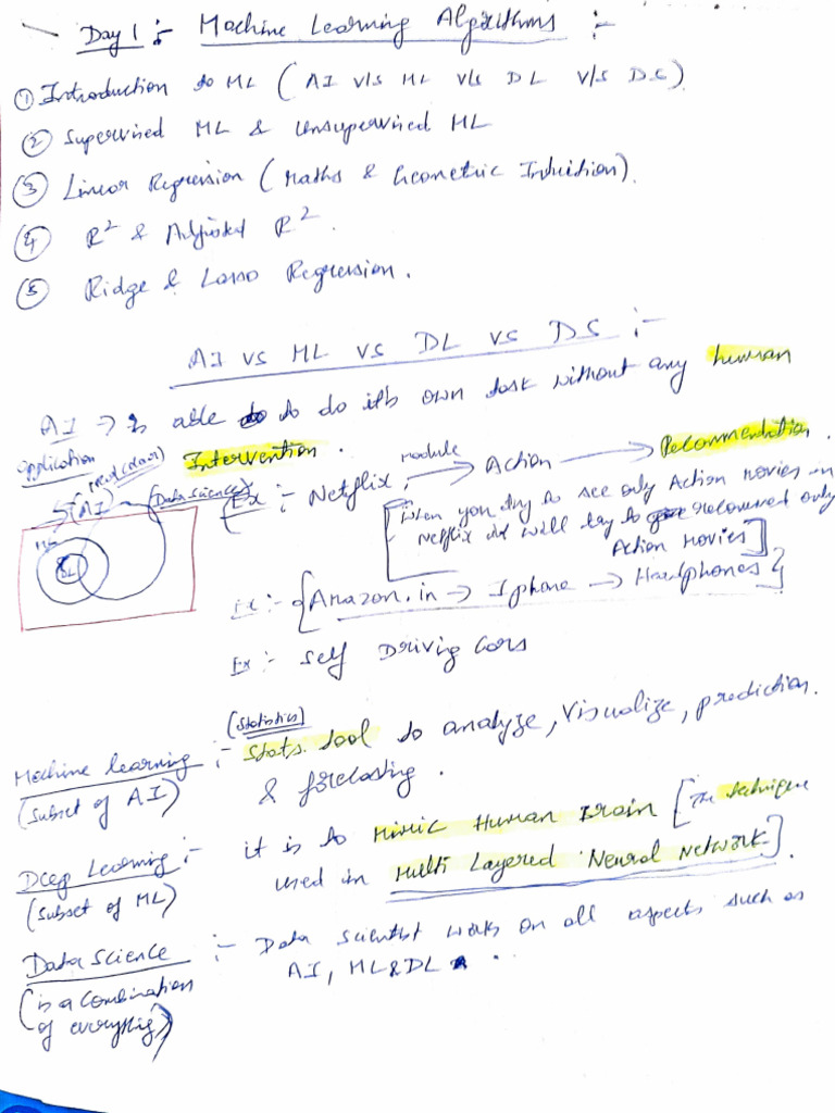 Krish Nayak Machine Learning | PDF