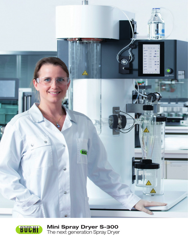 PB 11595816 Mini Spray Dryer S-300 en | PDF | Chemistry | Physical Sciences