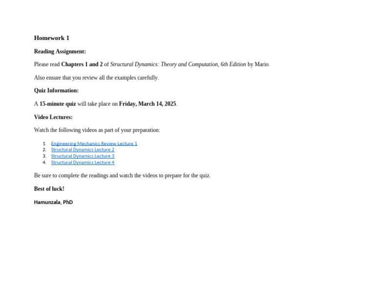 Homework 1 | PDF