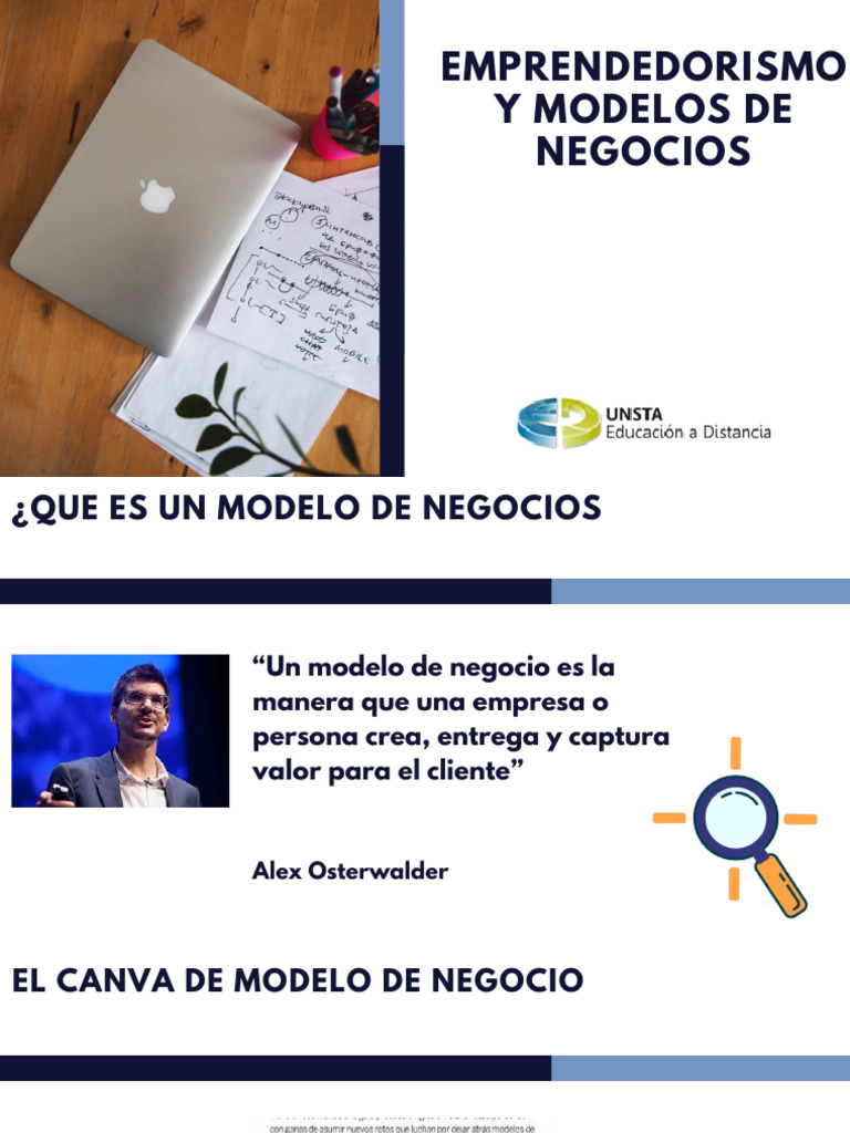 Emprendedorismo y Modelos de Negocio | PDF | Modelo de negocio | Cliente