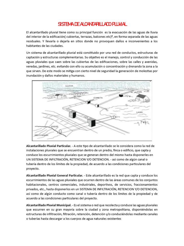 civ253 intala[1] | PDF | Alcantarillado | Colector de aguas pluviales