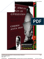 Cheikh Anta Diop - The African Origin of Civilization - Myth or Reality (LIVRO)