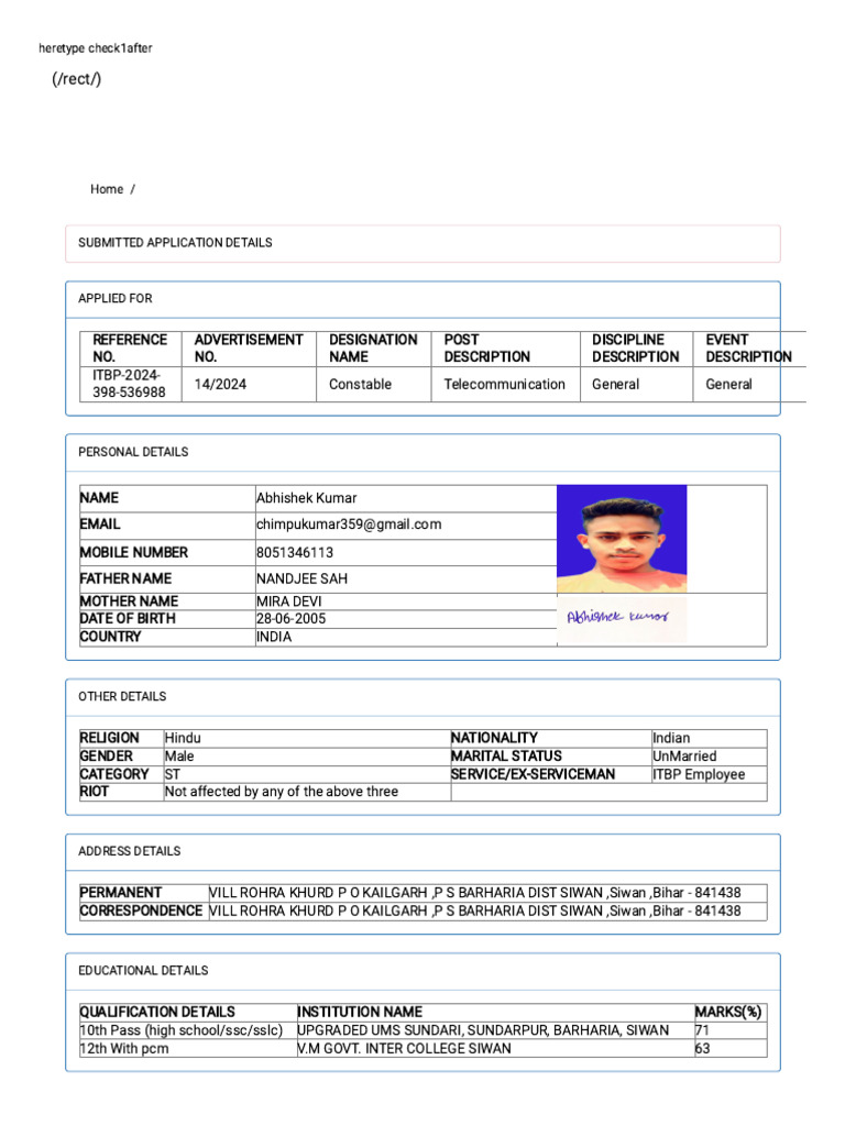 Applications | PDF