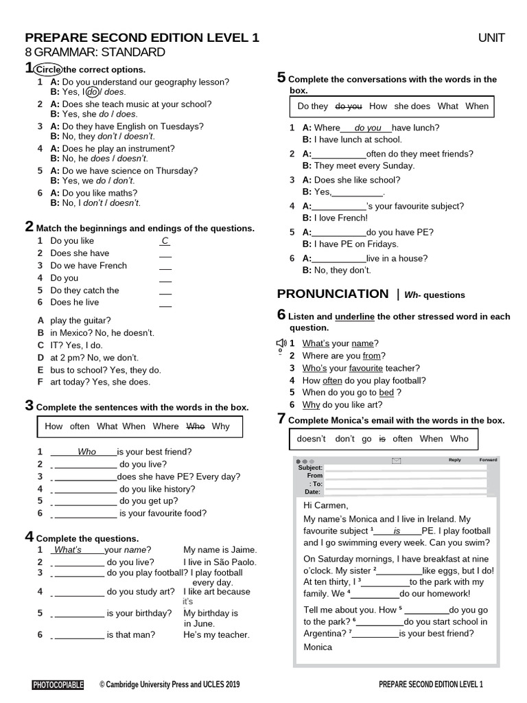 Unit 8 Prepare | PDF | Linguistics