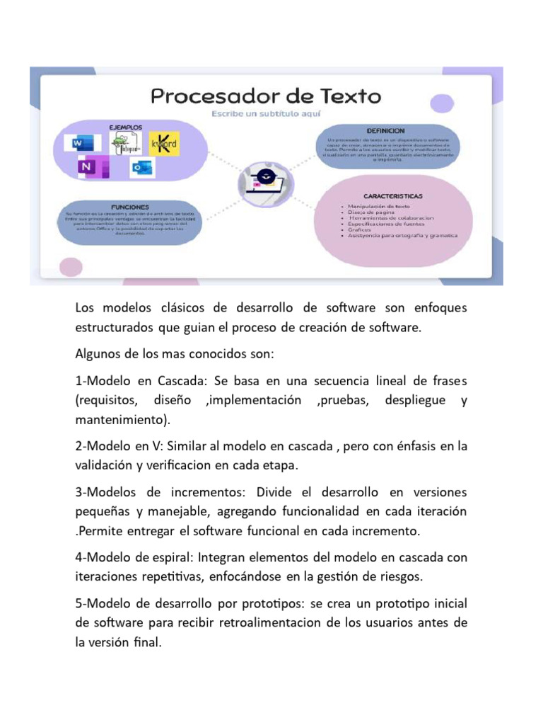 Modelos Clásicos de Desarrollo de Software | PDF | Software ...