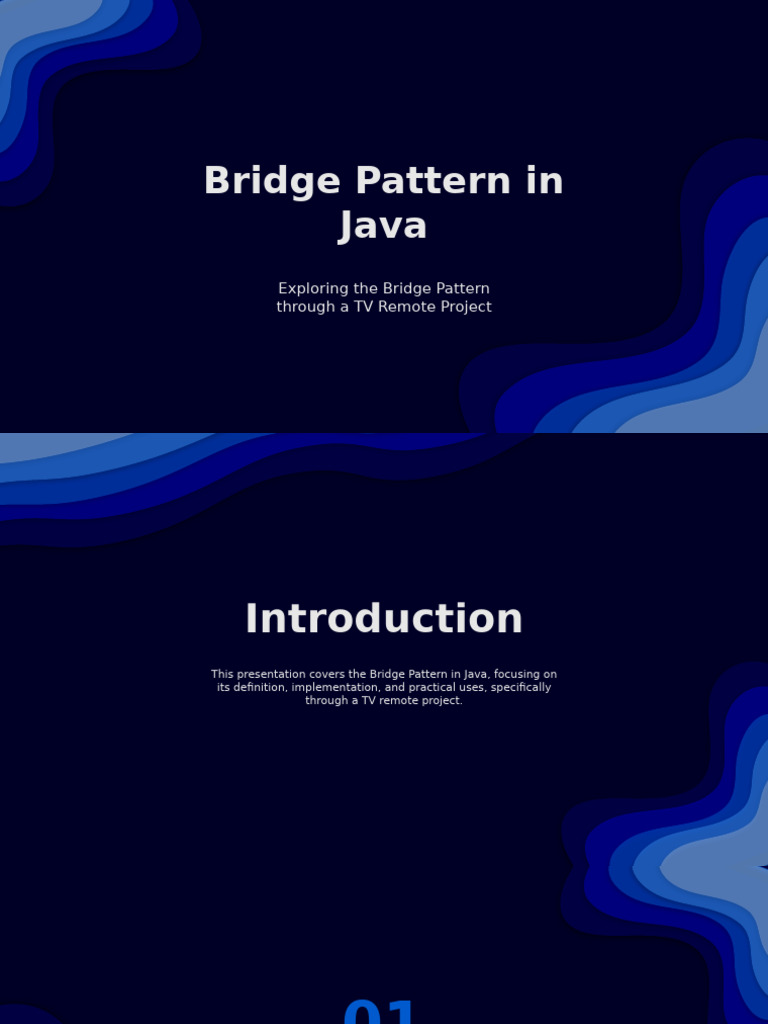Bridge Pattern in Java | PDF | Unit Testing | Class (Computer Programming)