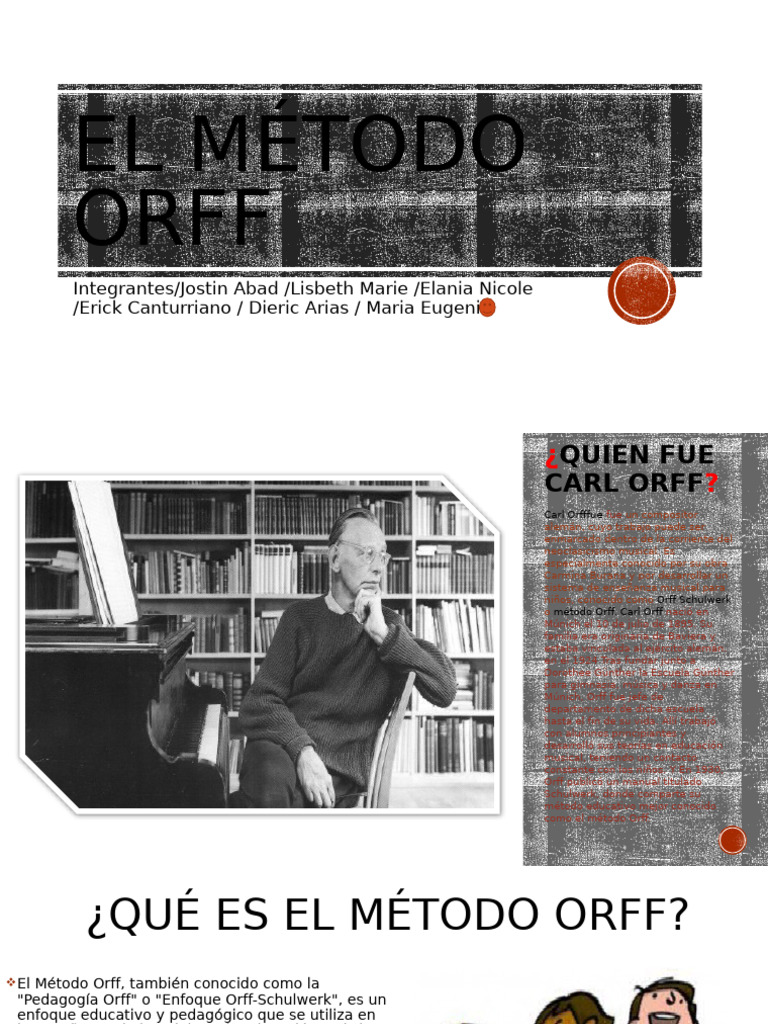 Método Orff: Educación Musical Activa | PDF | Aprendizaje | Musicología