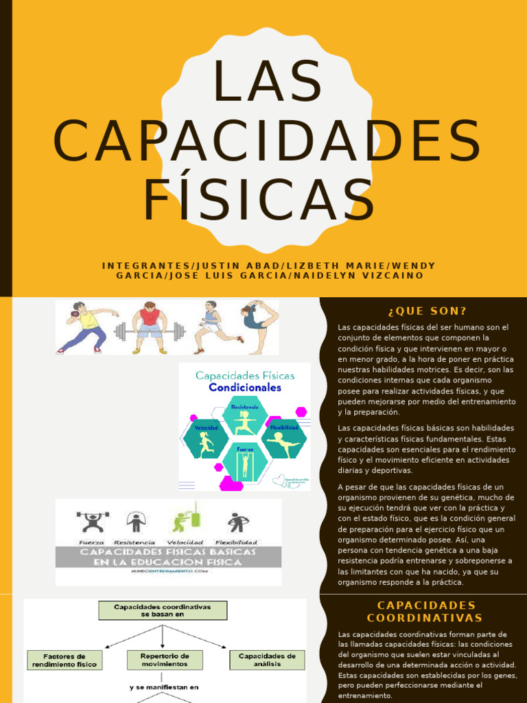Las Capacidades Físicas | PDF