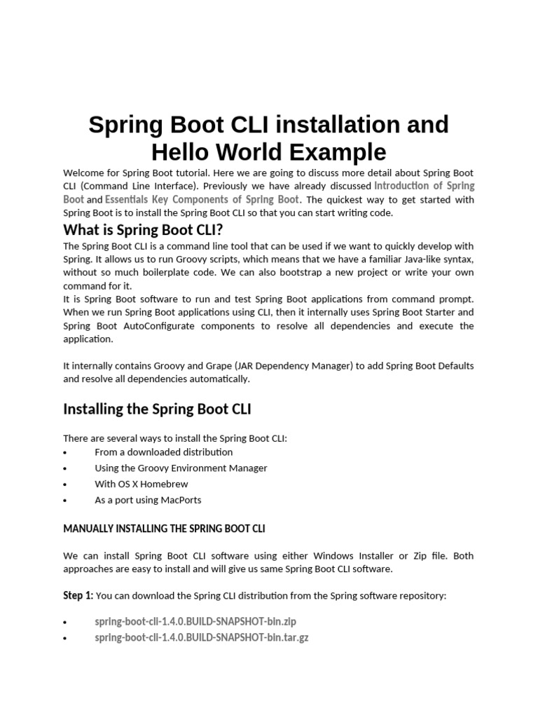 installation steps | PDF | Command Line Interface | Java (Programming ...