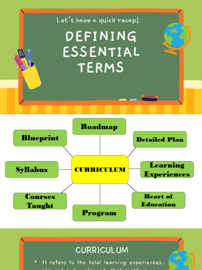 Understanding Curriculum in Education | PDF | Curriculum | Learning