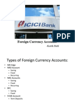 Foreign Currency Accounts ICICI Bank