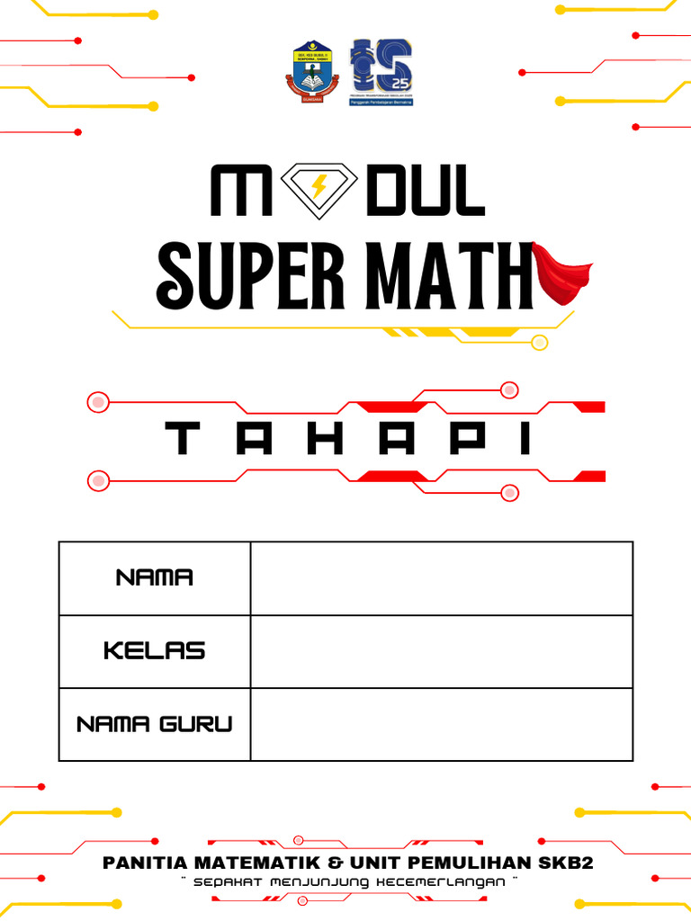 _modul Supermath Tp1 20252026 | PDF