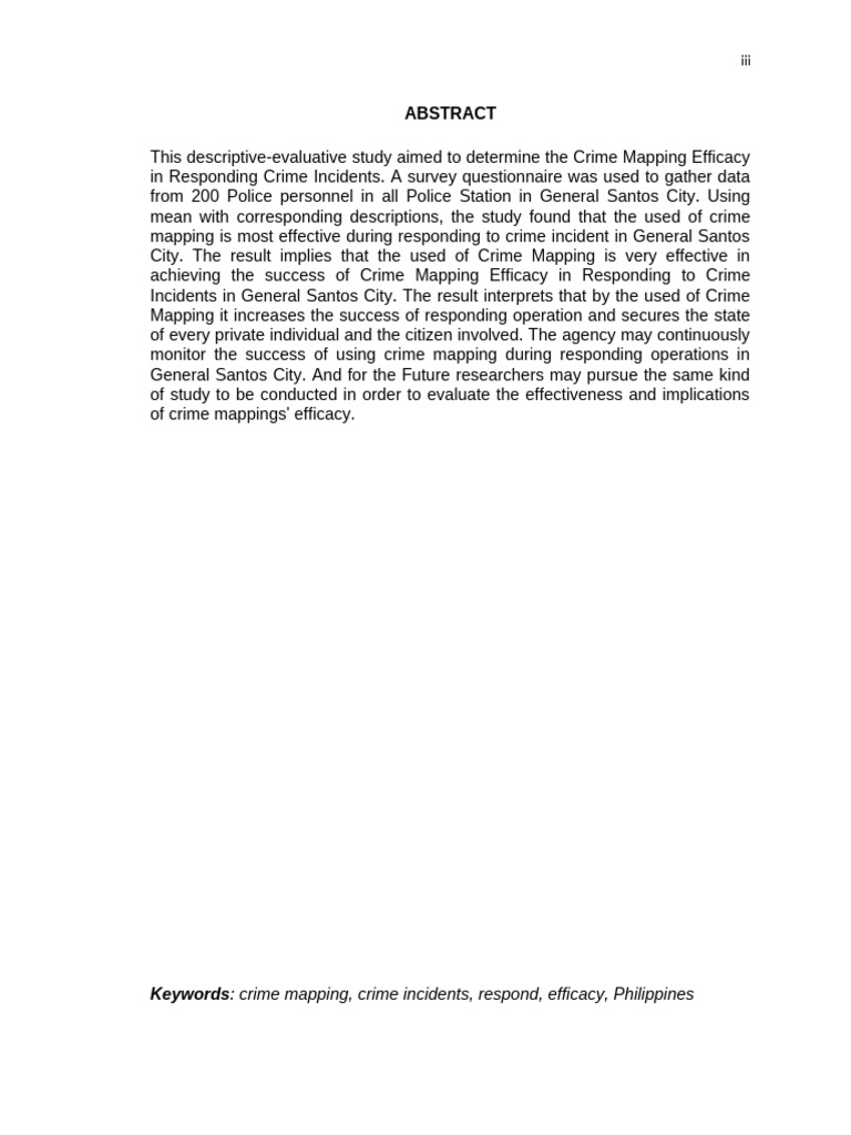 Abstract, Table of Contents and Dedication | PDF