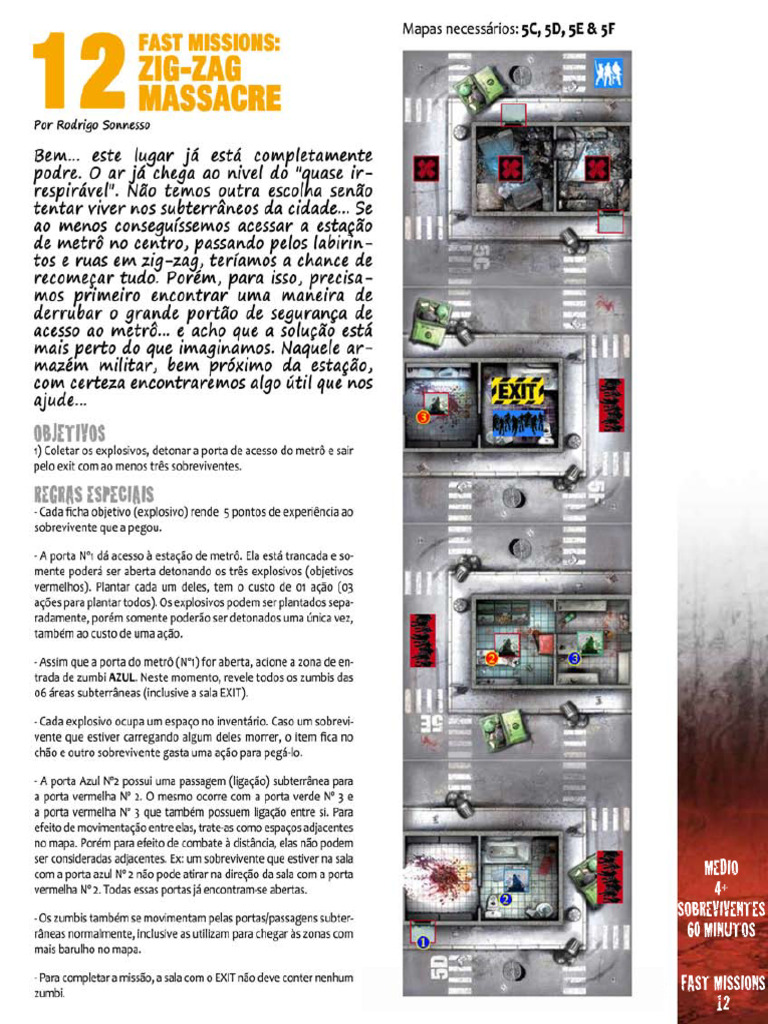 Fast Missions 12 - Zig Zag Massacre - Medio - 4+ 60m | PDF