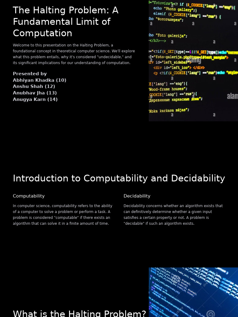 Understanding the Halting Problem | PDF | Formalism (Deductive) | Logic