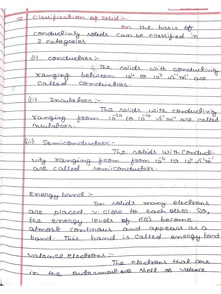 Semiconductor Notes | PDF