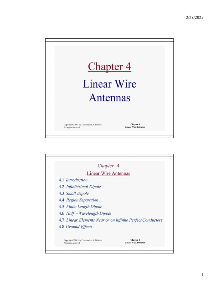 Anten Lec4 | PDF