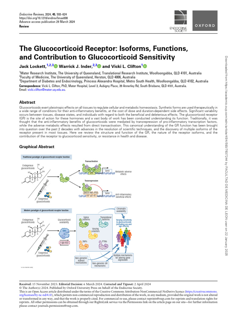 Glucocorticoid Axis and Receptors | PDF | Adrenocorticotropic Hormone ...