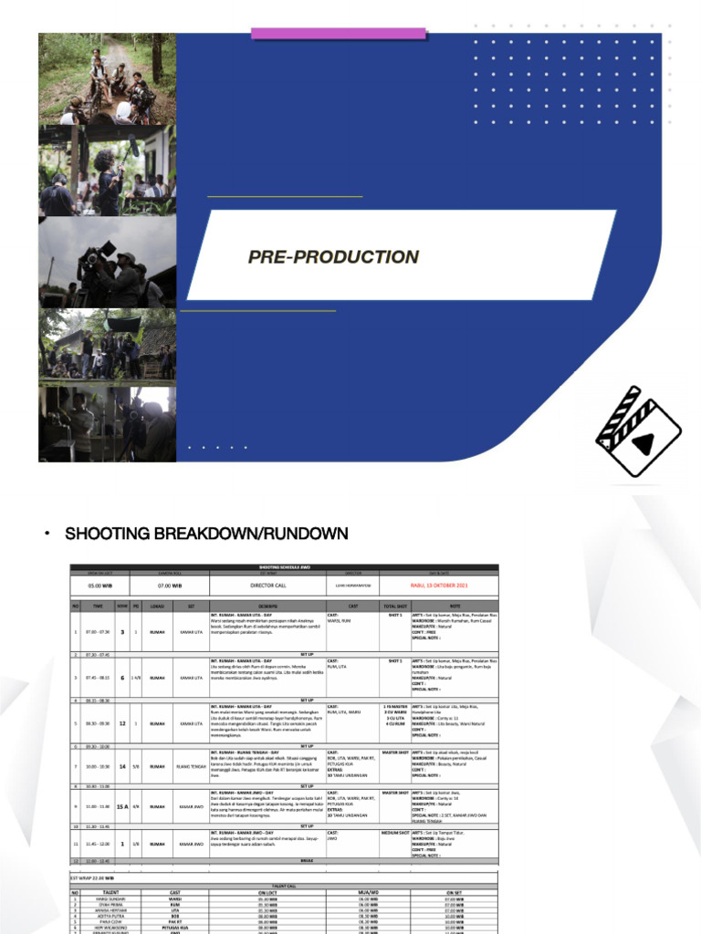 Film Production Process Overview | PDF