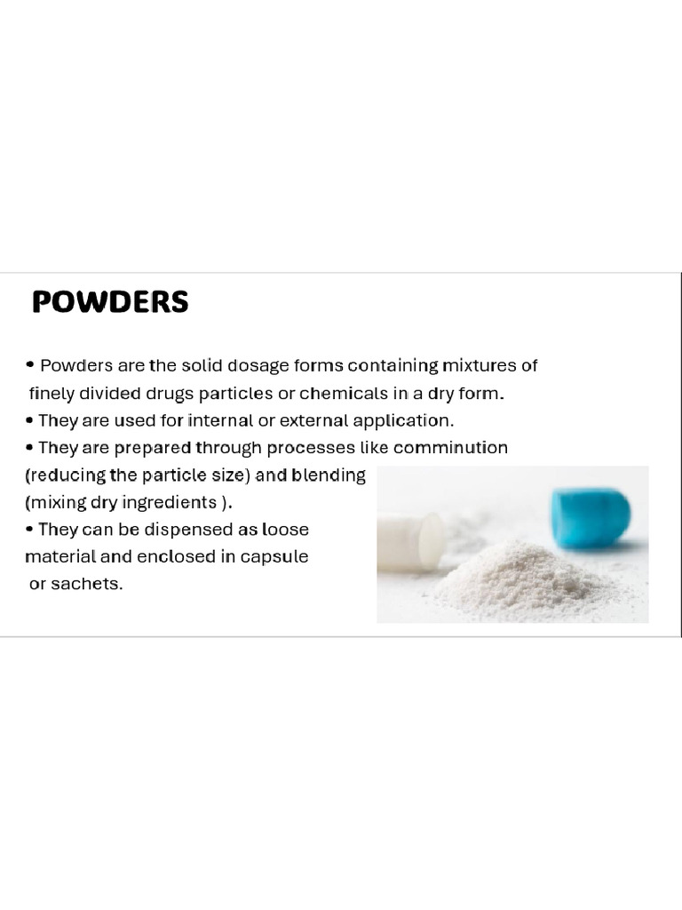 Powders PDF | PDF