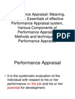 Performance Appraisal