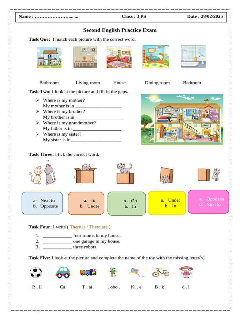 3PS English Practice Exam Guide | PDF