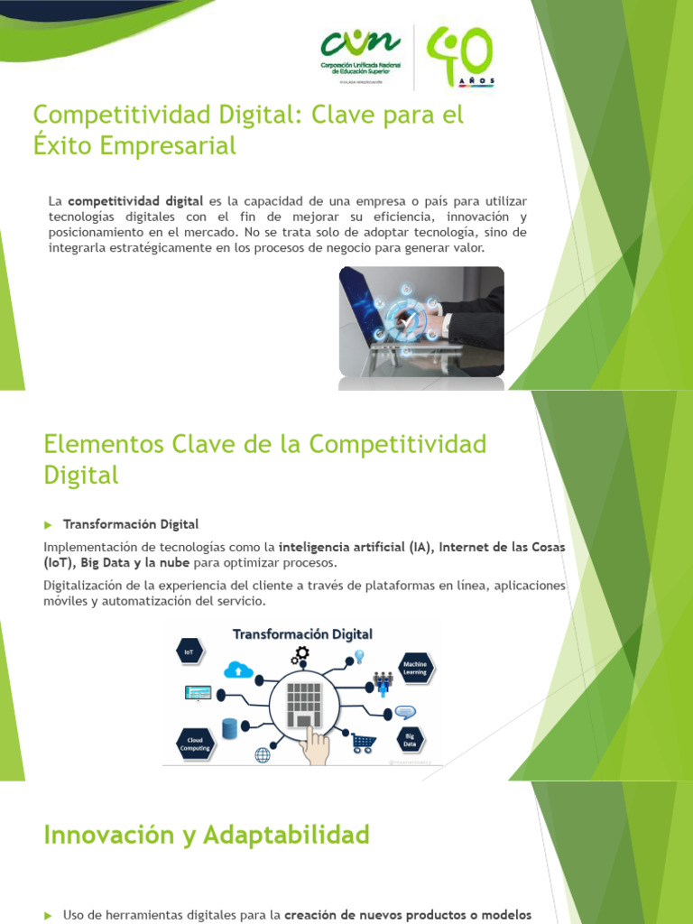 Competitividad Digital para Empresas Exitosas | PDF | Computación en la ...