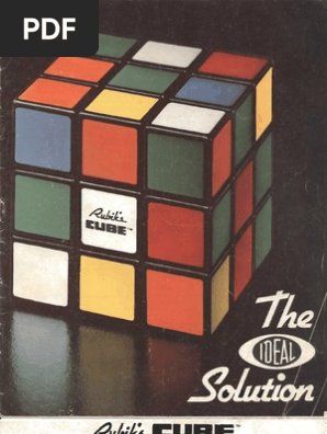 The Ideal Solution - Rubik Rubiks Rubik's Cube - Scanned Book-1981
