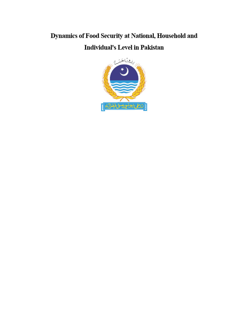 Paper 1st ALAM | PDF | Food Security | Malnutrition