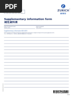 Singlife B90 Application Declaration | PDF