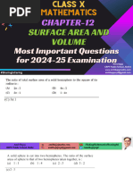Maths Class X Sample Paper Test 01 For Board Exam 2026 QP | PDF ...