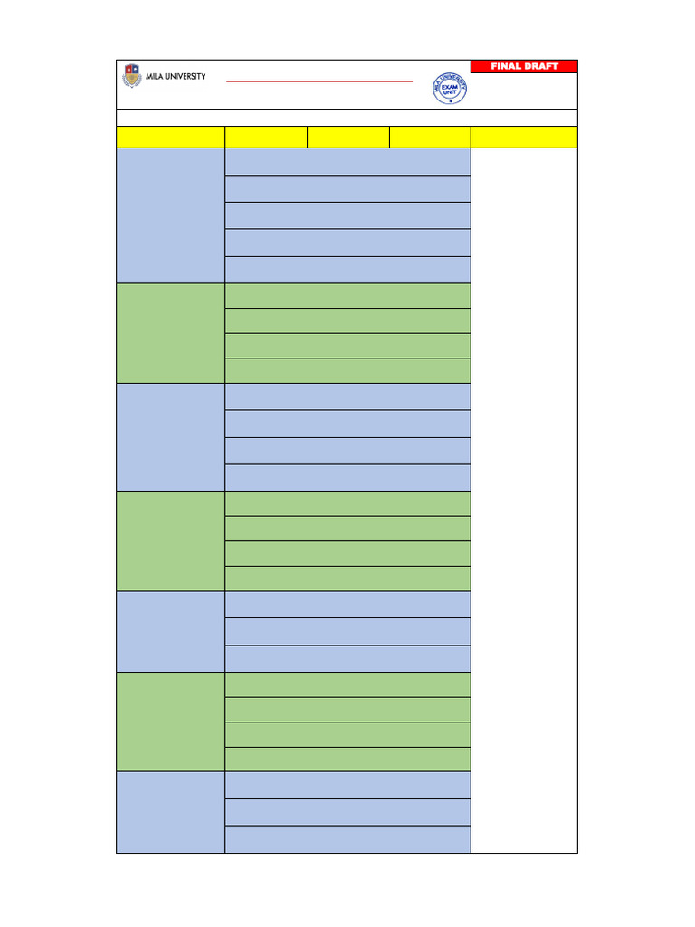 BBA Exam Schedule March 2025 | PDF | Business Economics | Economies