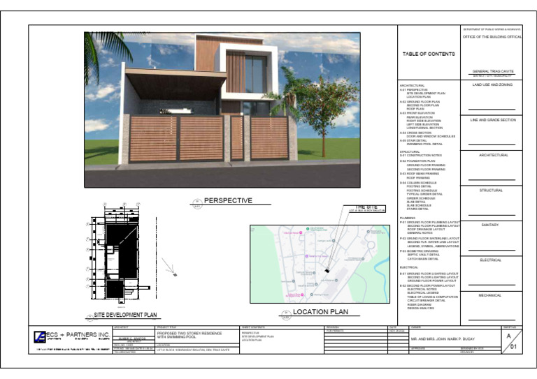 Site Development Plan for Residence | PDF | Real Estate | Architectural ...