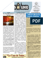 2012-03-03 "El CONQUISTADOR", una publicación de la LA CASA DE TODOS