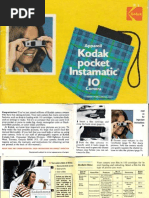 Download Kodak instamatic Pocket 10 Camera Manual by rivest266 SN83674973 doc pdf