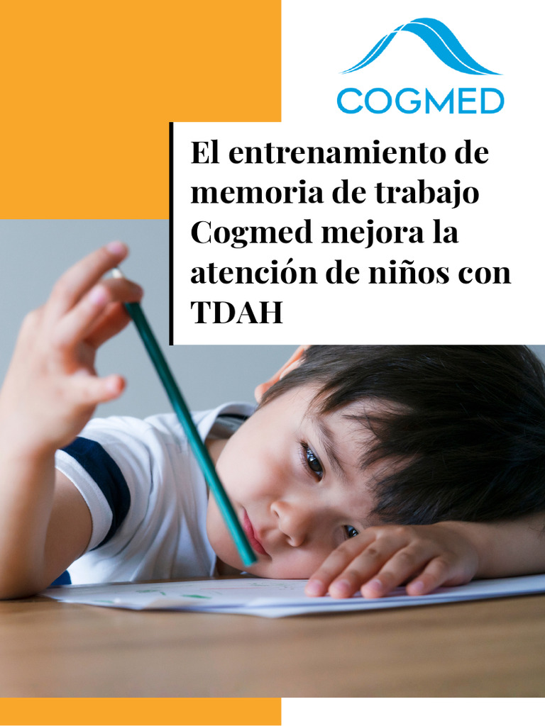 Mejora de atención en TDAH con Cogmed | PDF
