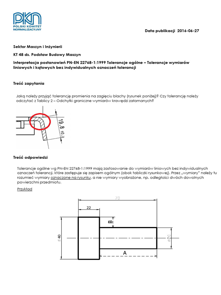 PN-EN 22768-1 - 1999 - Zapytanie 1 | PDF