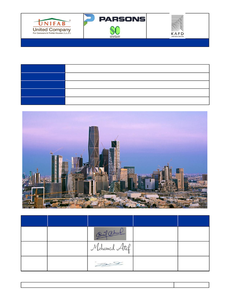 KAFD Roof Sandwich Panels Installation Guide | PDF | Scaffolding ...