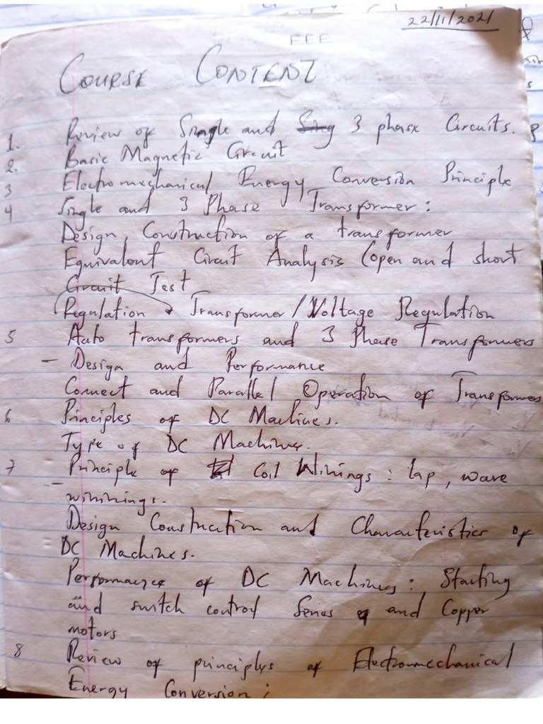 Eee 305 Note 2021 2022 Pdf