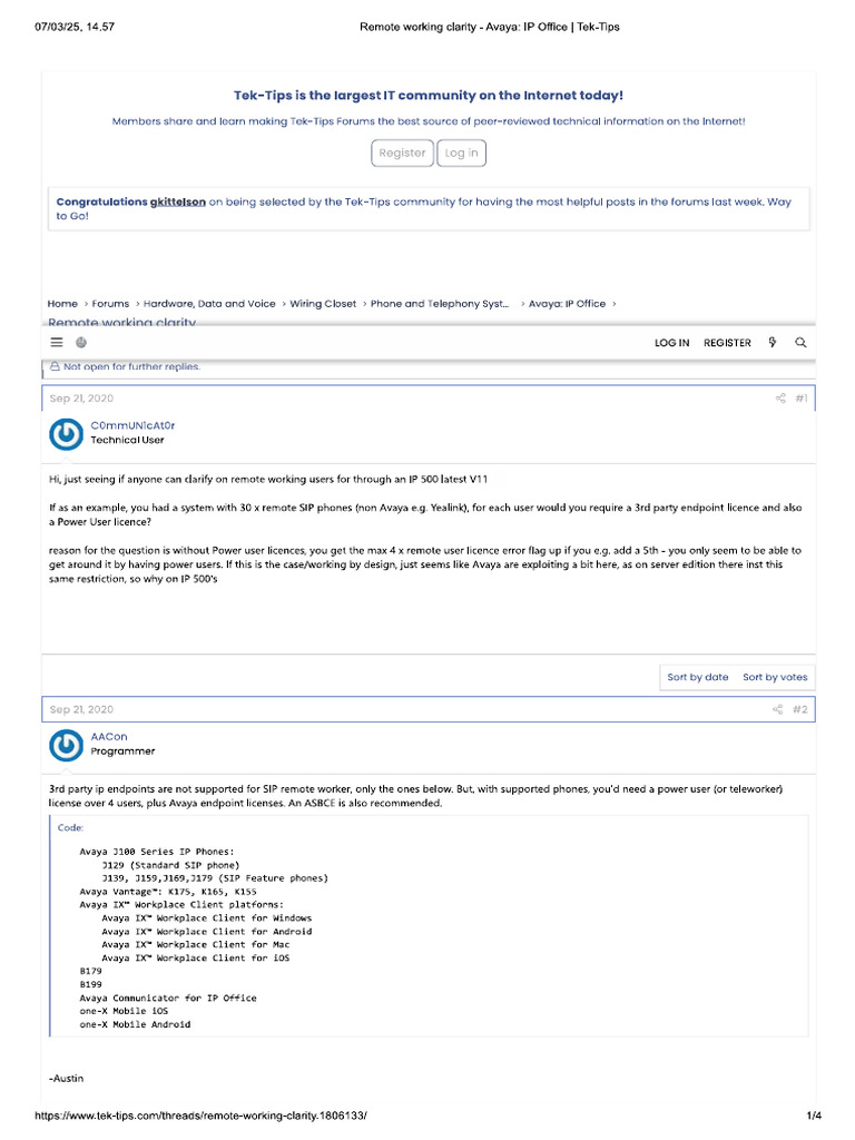 Remote Worker | PDF