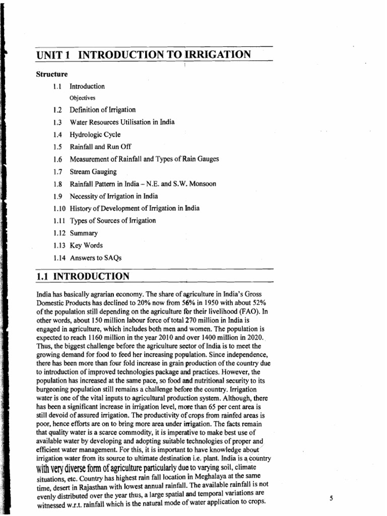 Unit-1 wre | PDF | Drainage Basin | Surface Runoff