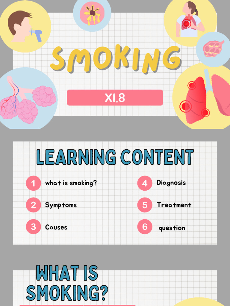 Understanding Smoking: Causes, Symptoms, and Treatment | PDF