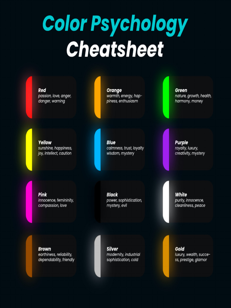 Color Psychology Overview | PDF