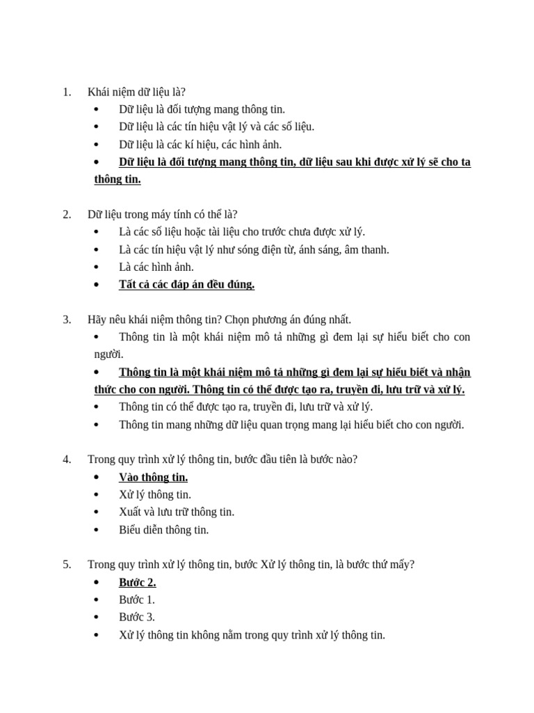 Tin 10 | PDF