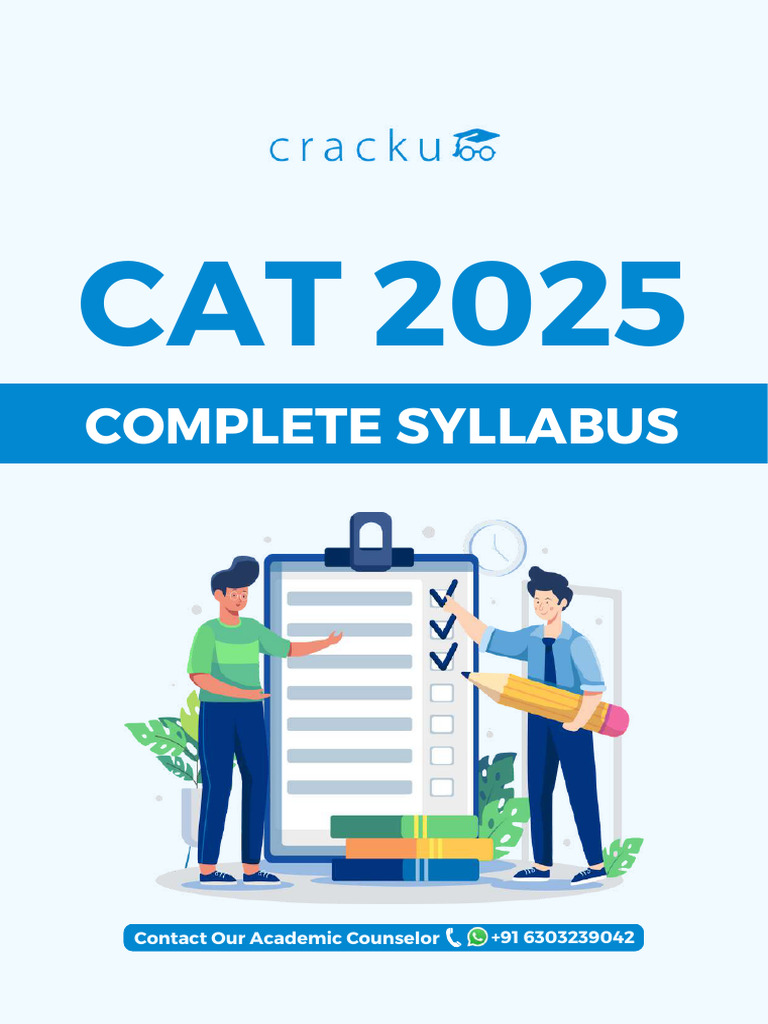 CAT 2025 SYLLABUS PDF intelligence overview