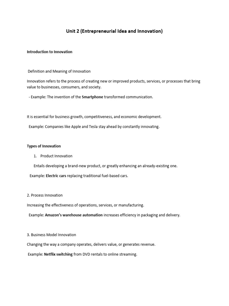Innovation and Entrepreneurship Essentials | PDF | Entrepreneurship ...